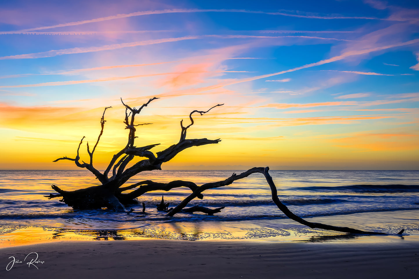 Before Sunrise at Jekyll Island | Fine Art Coastal Metal Print
